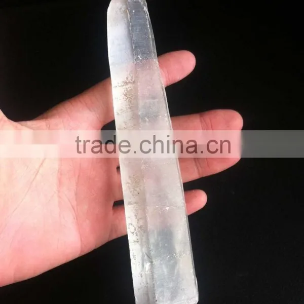 Quartz Mineral Rough Crystal Wand photo-2