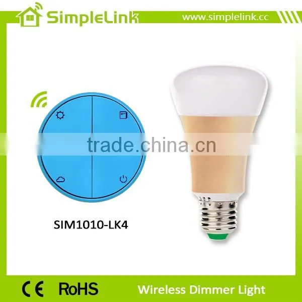 Aluminum Color Changing Rechargeable Dimmable Led Bulb photo-4