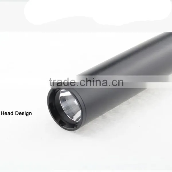 POPPAS LM-040C3 Long-shaped Baseball Bat XPG Police Security Self-denfense Led Rechargeable Flashlight photo-2