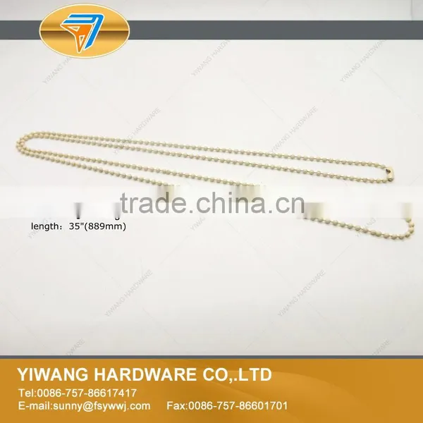 Fancy High Quality Electroplating Bead Chain Necklace
