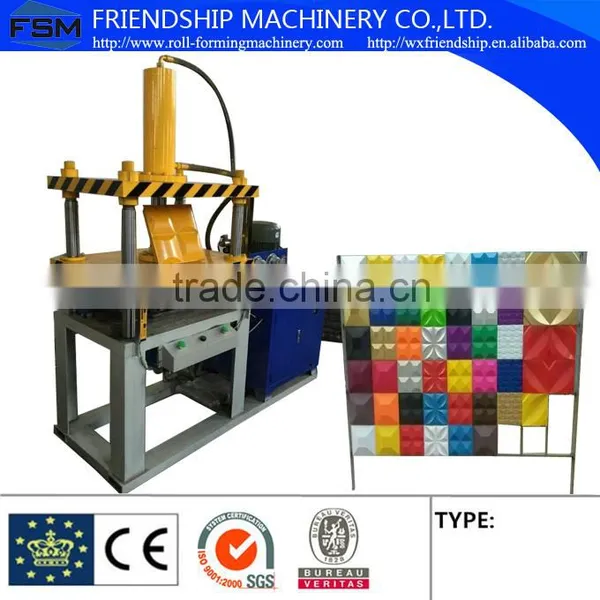 Hydraulic Press Forming Machine for 3D Wall Decration With Dedicated Keel Machine photo-3