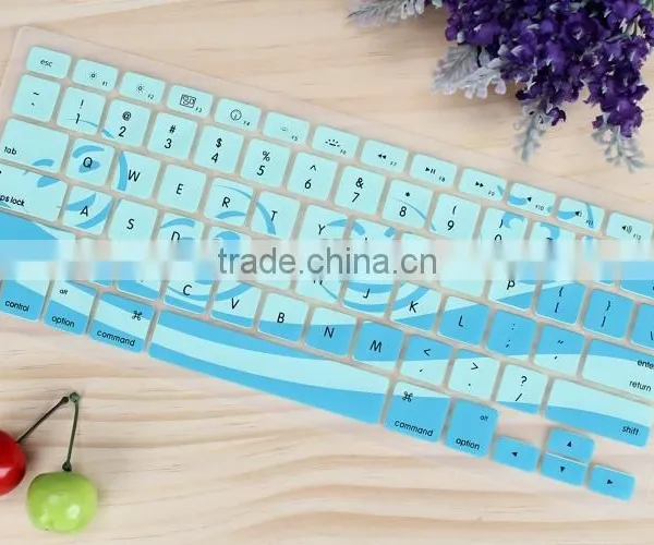 Colorful Waterproof and Dustproof Colorful Camouflage Silicone Keyboard Film Silicone Keyboard Cover photo-2