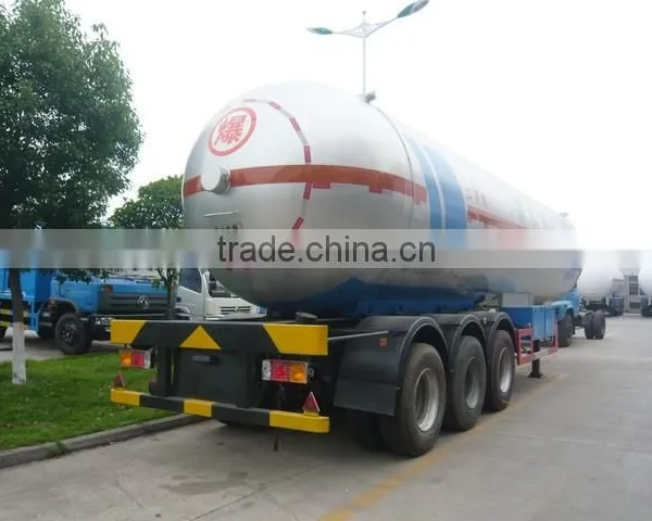 High Performance 47.58m3 Methyl Ether Lpg Gas Tanker Semi Trailer,lpg Tank Trailer,lpg Trailer photo-5