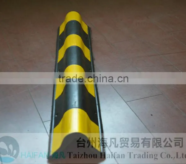 800mm Reflective Round Rubber Wall Corner Guard/High Quality Rubber Column Guard/wall Corner Guard for Parking Safety photo-3