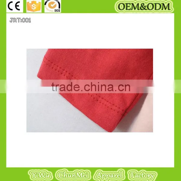 2015 New Cartoon 100%cotton T-shirt Long Sleeve Tee Winter Children's T-shirt Red Long Sleeve Tee Kid Printed t Shirt photo-6