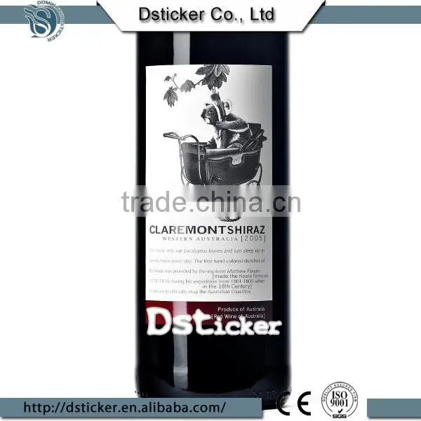 Self Adhesive Private Logo Printing Custom Wine Label Quality Choice photo-2