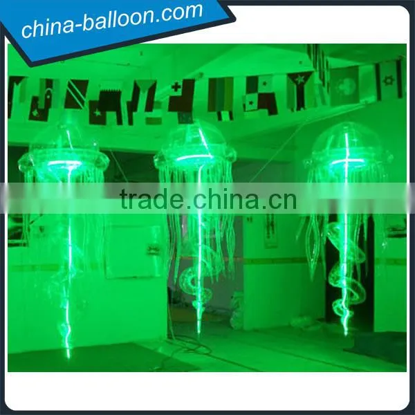 Lighting Inflatable Transparent Jellyfish Balloon/ Inflatable Clear Led Jellyfish for Hanging Decoration photo-2