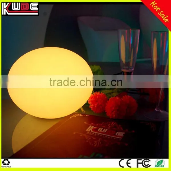 Outdoor Wedding Decoration Light Ball/led Flat Ball With Remote Control photo-5