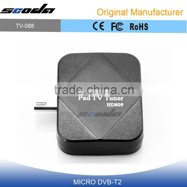 DVB-T Micro USB Tuner Mobile TV Receiver Stick For Android Tablet Pad Phone