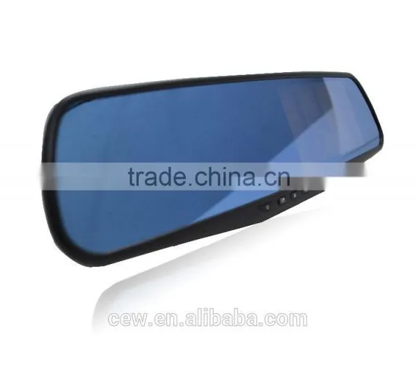 Newest 4.3 Inch Car Black Box Dual Lens Video Recorder Dash Cam Rearview Mirror Car Camera 1080P HD Car DVR photo-2