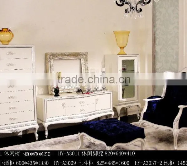 Neo-classical Post-modern European Style Solid Wooden Solid Wood Carved Wedding Living Room Furniture Royal Chair photo-4
