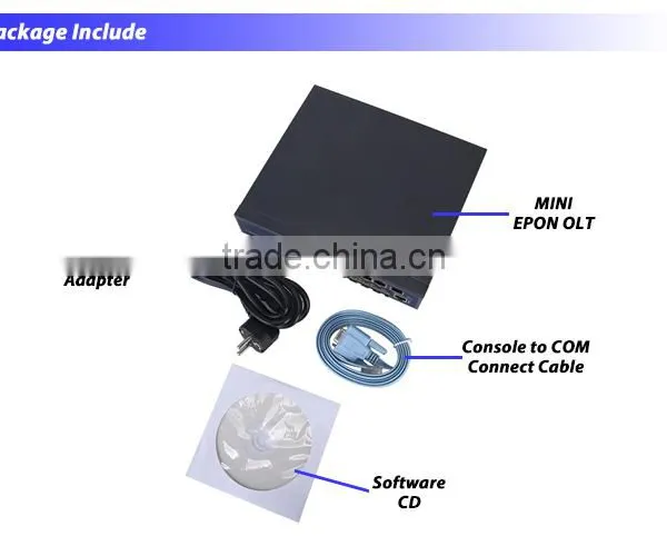 Mini 4PON GEPON OLT With 4*1000M Duplex Uplink Interface Support SNMP Telnet and CLI photo-6