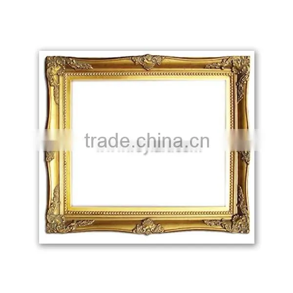 ROYIART Gold Carving Wood Frame