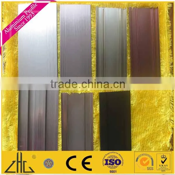 ZHL Zhonglian Aluminum Round Natural Alu Mill Finish Anodized ss Brush Strairs Step Trim Round Edge Tile Trim photo-3
