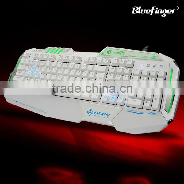 Advanced High Quality USB Wired Ergonomic Mechanical Keyboard for Internet Cafe photo-3