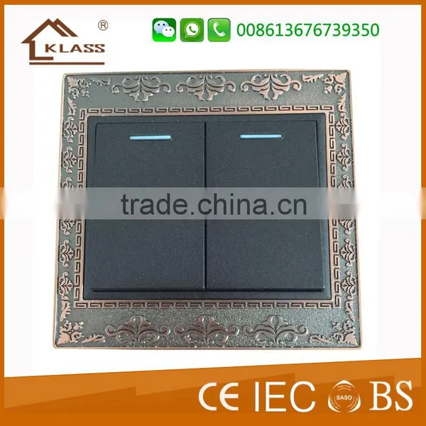Zinc Alloy Panel Luxury Switch 45ampere photo-3