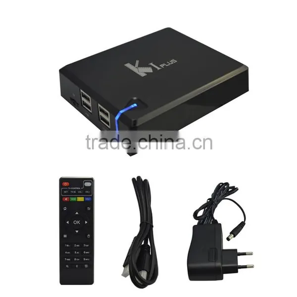 Amlogic S905 K1 Plus Android5.1 1GB Ram 8GB Flash KODI Fully Loaded Built-in Wifi K1 Plus Smart TV Box photo-6