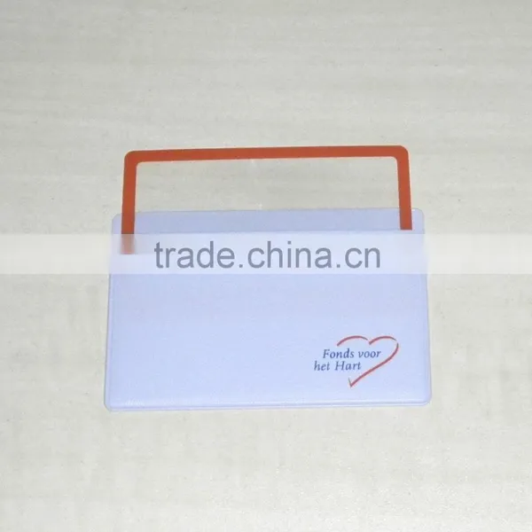 Hot Sale Business Card Pvc Magnifier / Pvc Magnifier / Card Size Magnifying Glass photo-2