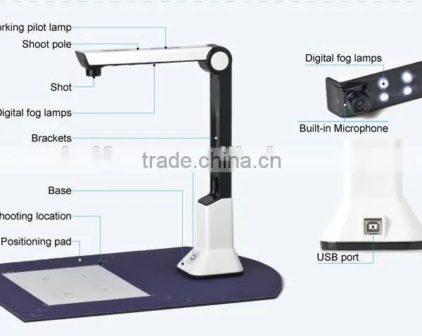 Portable Webcam a4 Visualizer & Document Scanner photo-6