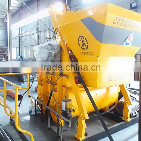 Portable Twin Shaft Electric JS500 Concrete Mixer for Lower Concrete Mixer Machine Price photo-3