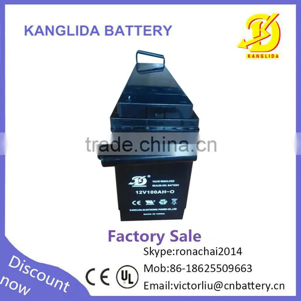 Factory Direct Sale Kanglida AGM Gel Vrla Rechargeable Battery for UPS photo-6