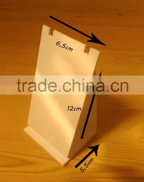 Customize White Plastic Jewelry Trays for Rings Pendants Bracelets photo-3