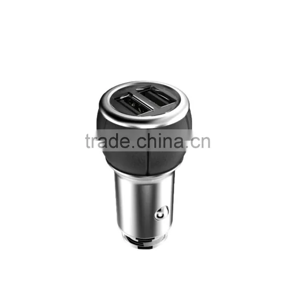 5V 2.4A Safety New Style Coloful Leather Car Charger photo-6