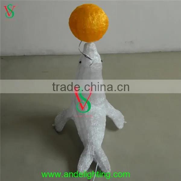 Christmas Toy Sea Lion Figure Light photo-5