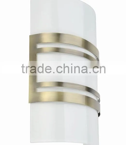 2015 New Hotel Glass Wall Lamp With Satin Nickel Finish UL CUL ETL photo-2