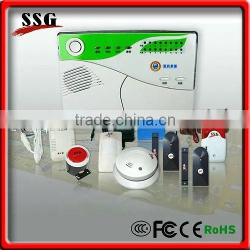 Voice Communication Intelligent Home Intruder Alarm System With Big LCD