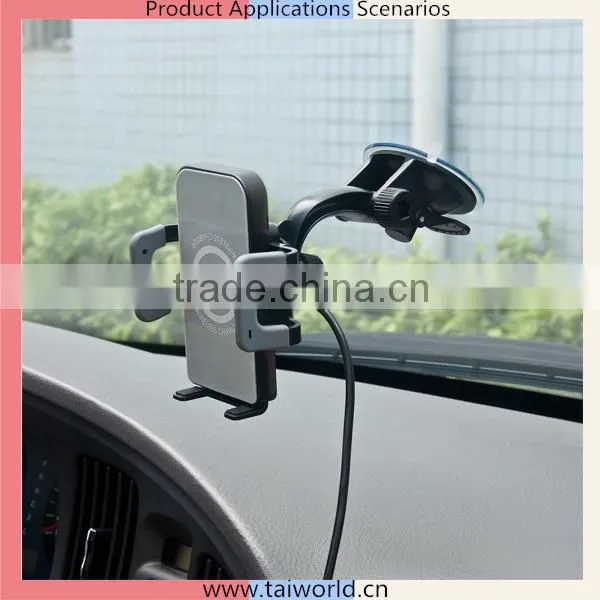 Double USB Electric Car Universal Wireless Charger photo-3