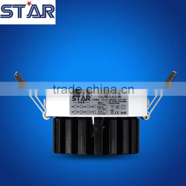 12w 15w Recessed Round Cob Saa Led Downlight photo-2