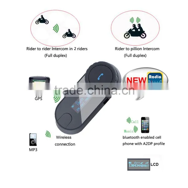 2016 Newst Motorcycle Bluetooth Headset photo-5