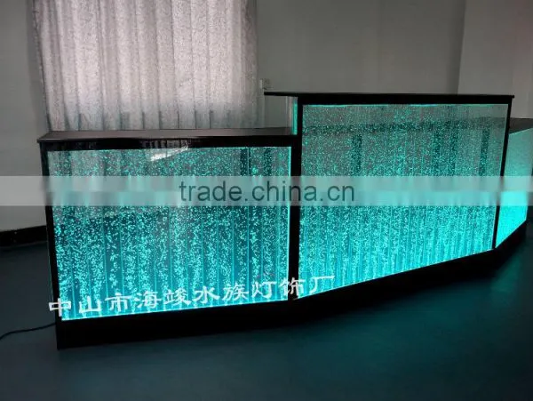 Amazing LED Water Bubble Bar Counter Front Desk Counter photo-4