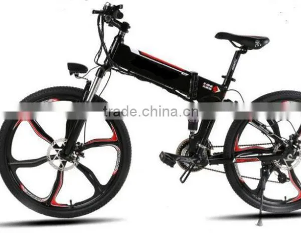 100% Leading 48V Electric Folding E-Bikes E-Bike With Pedals