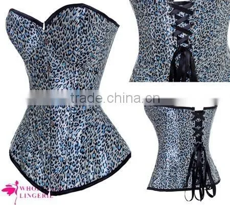 2015 Hot Selling Steel Boned Underbust Corset Bustier Latex Waist Cincher photo-4