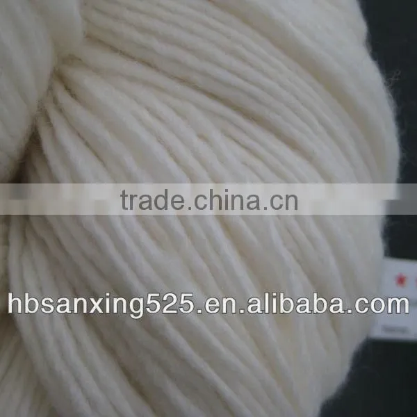 FRESH!!!100% Merino Chenille Wool Yarn, 8NM - 16NM,raw White/bleached White/dyed Color photo-4
