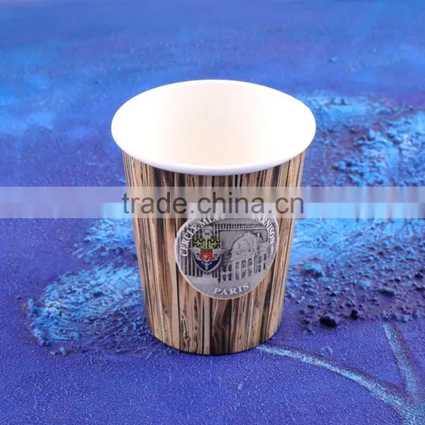 Disposable Cone Paper Cup/printed Compostable Pla Cups photo-4