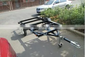 4 x 8ft Folding Red Utility Trailers With Powder Coated photo-3