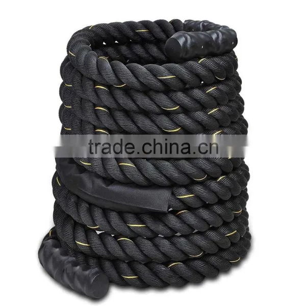 38mm Black Color Red Line Battle Power Rope photo-3