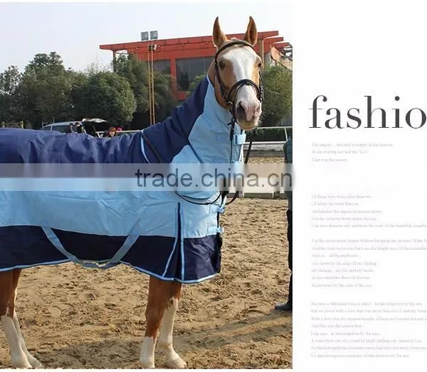 Ripstop Polyester Fabric Winter Combo Horse Rug photo-3