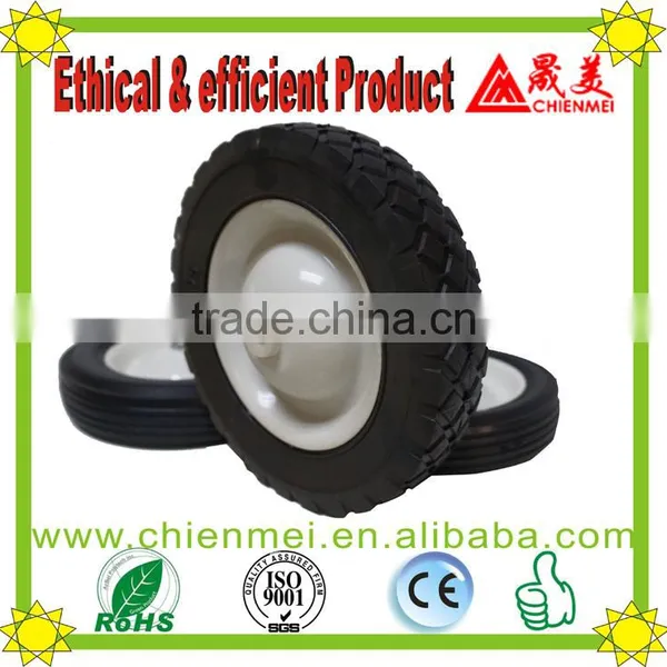 High Quality 6"X1.5 Solid Rubber Wheel/Metal Rim Wheel/Pneumatic Wheels/Ruled Wheel photo-2