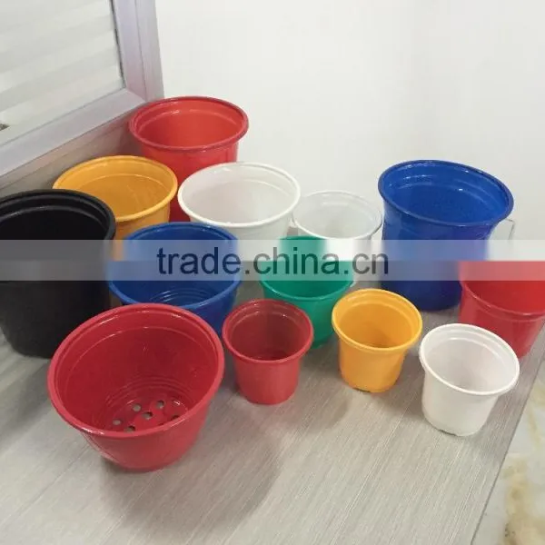 15 cm Colorful Plastic Flower Pot photo-2