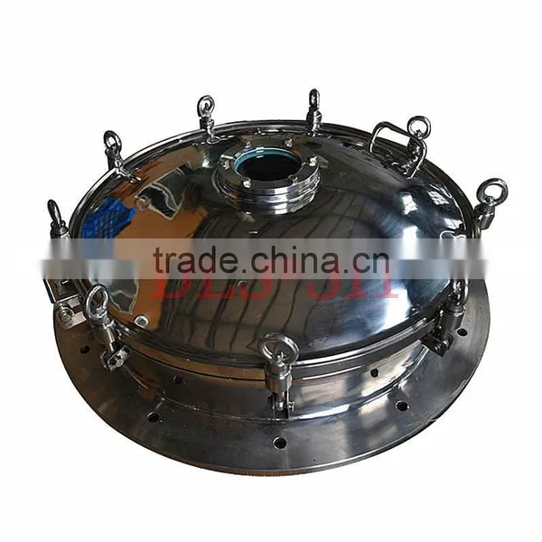 Stainless Steel Oval Flange Quick Open Manhole photo-2