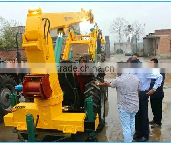 Hydraulic Earth Auger With Crane in Electric Power Facilities photo-4