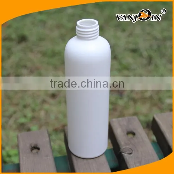 250ml Cylinder Round White HDPE Plastic Bottles photo-2