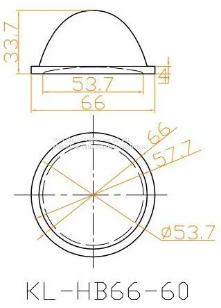 LED Flood Light Optical Glass Lens photo-5