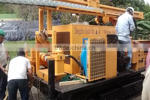 Easy Operation Flow!deep Water Well Drilling Rigs With Wheel Chassis Device photo-5