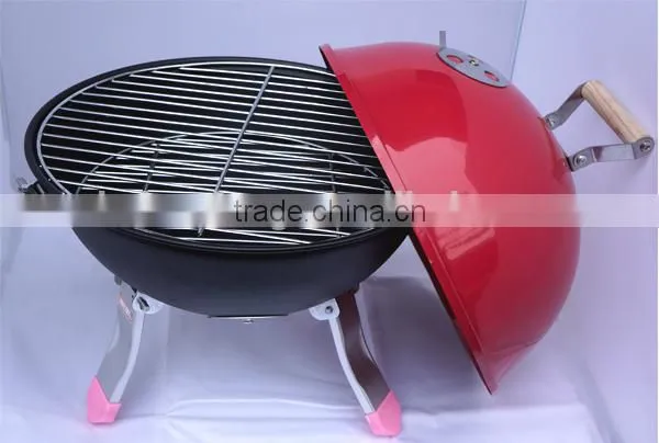 Ball Shape Kettle Bbq Grills With Folding Leg photo-2