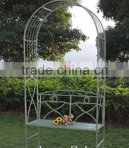 Very Nice Antique Metal Garden Arch Outdoor Furniture photo-2